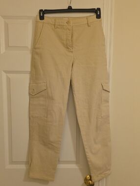 Wilfred Free Womens Cargo Pants in Beige